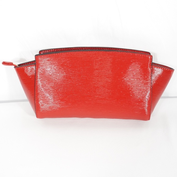 Estee Lauder Handbags - | Estée Lauder | Fire Cracker Red Cosmetic Makeup Travel Hand Bag Case Clutch